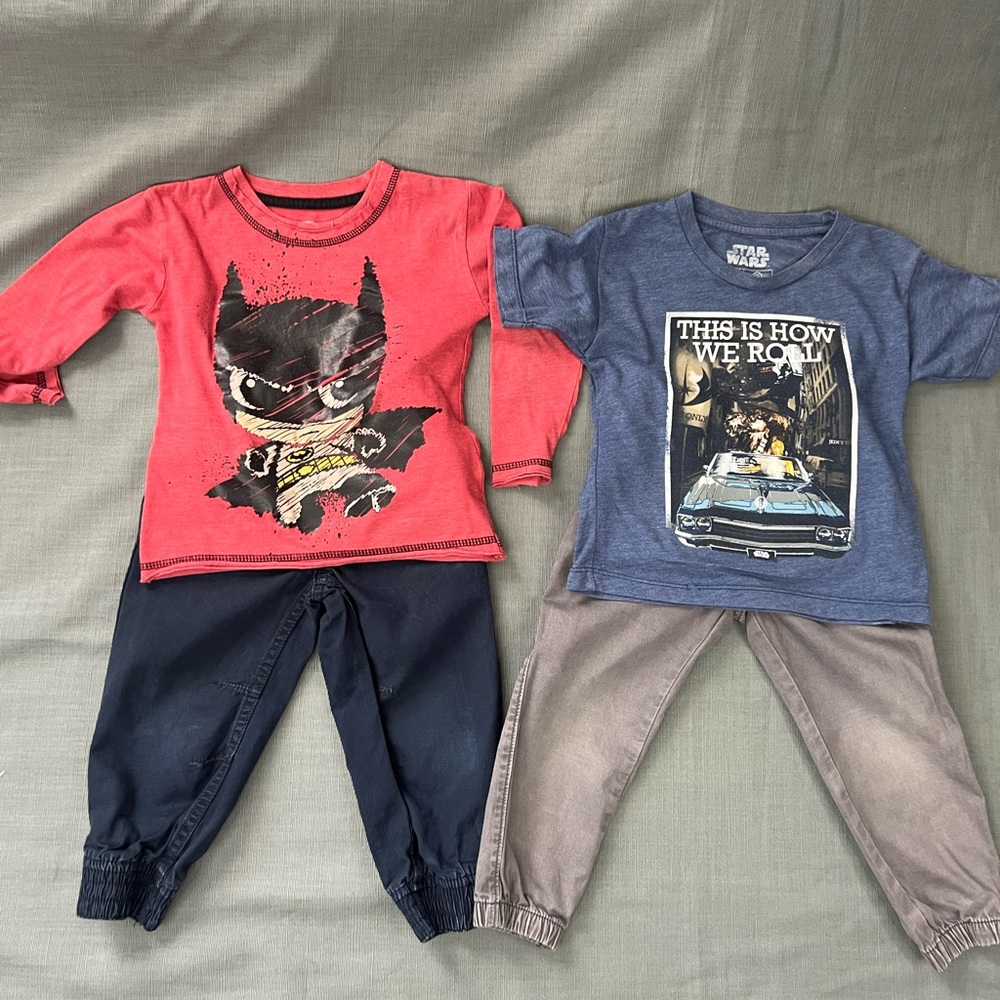 4PC lot boys clothes  size 3T